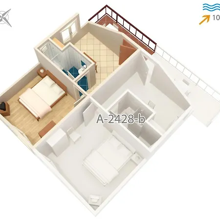 By The Sea - 2428 Apartment